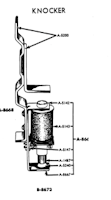 Knocker assembly Gottlieb&reg;