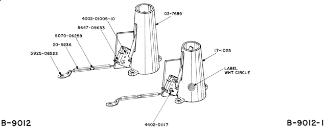 HYPERBALL (Williams) Playfield tube assembly