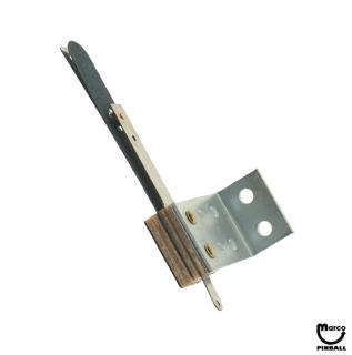 Leaf switch & bracket Gottlieb flipper EOS left