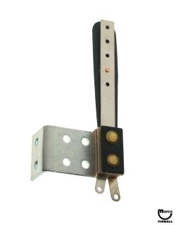 Leaf switch & bracket Gottlieb flipper EOS left
