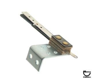 Leaf switch & bracket Gottlieb flipper EOS left