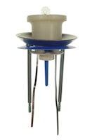 Pop bumper assembly blue skirt
