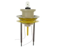 Pop bumper assembly yellow wafer