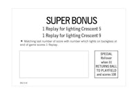 BAZAAR (Bally) Score Cards (16)