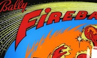 FIREBALL (Bally 1972) Backglass