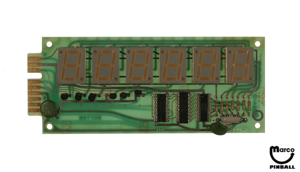 Game Plan 6 digit display