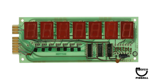 Game Plan 7 digit display