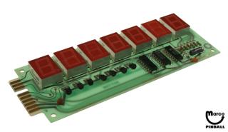 Game Plan 7 digit display