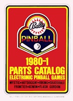 Bally 1980-1 Parts Catalog