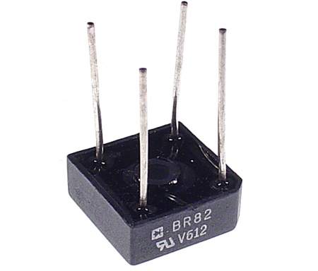 Bridge rectifier 4-Pin VG24 Case BR-8