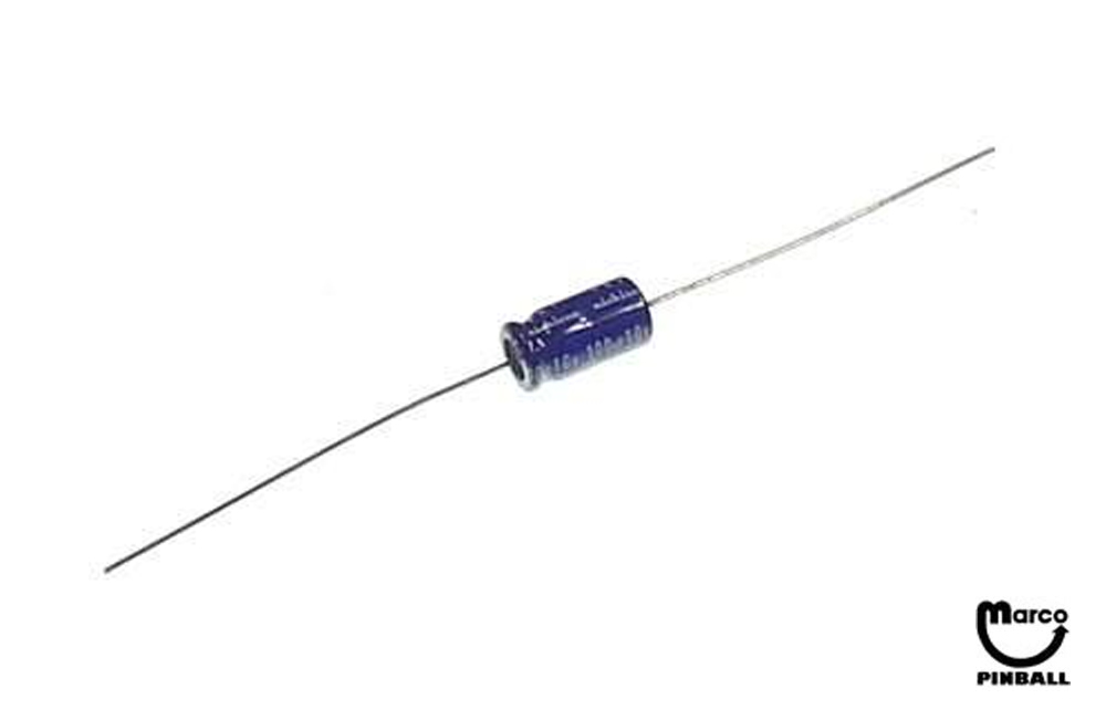 C100M10VA - Capacitor 100 uF 10 v axial 5040-08986-00 XO-211