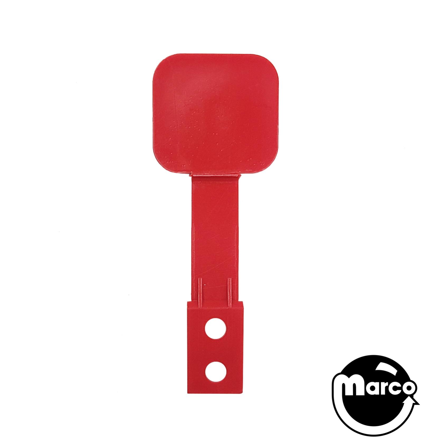 Target face and arm Bally square red