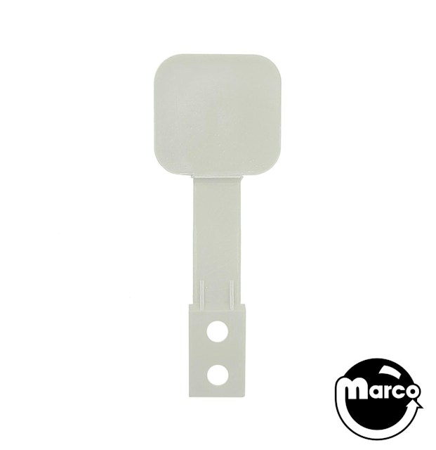 Target face and arm Bally square white