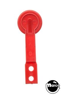 Target face and arm Bally round red