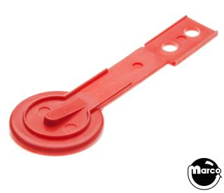 Target face and arm Bally round red