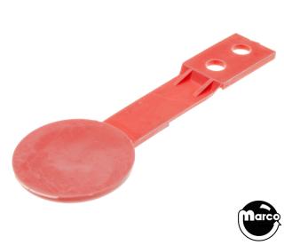 Target face and arm Bally round red