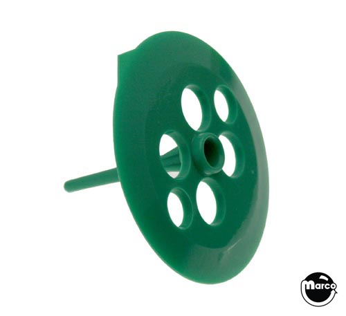 Pop bumper skirt pointed Gottlieb green