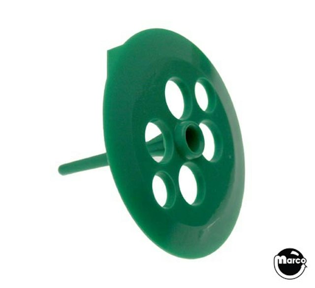 Pop bumper skirt pointed Gottlieb green