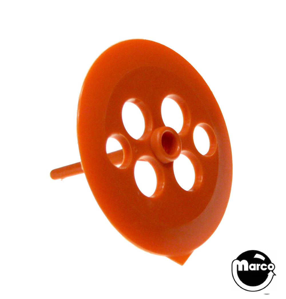 Pop bumper skirt pointed Gottlieb orange