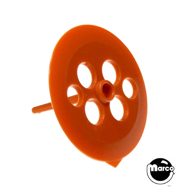 Pop bumper skirt pointed Gottlieb orange