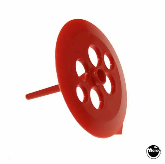Pop bumper skirt pointed Gottlieb red