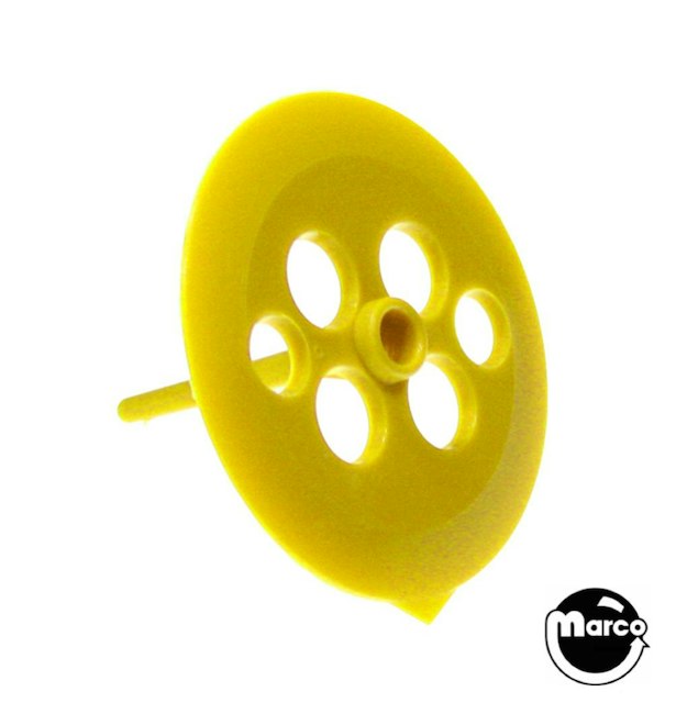 Pop bumper skirt pointed Gottlieb yellow