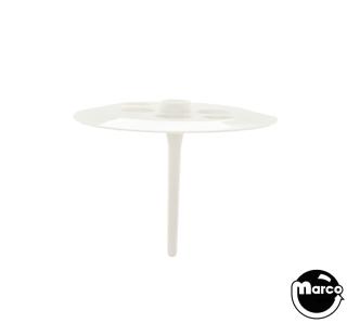 Pop bumper skirt pointed Gottlieb white