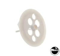 Pop bumper skirt pointed Gottlieb white