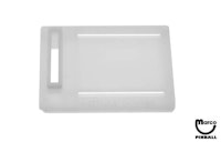 Coin entry plate - Gottlieb&reg; white 5&cent;