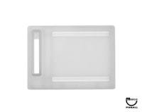 Coin entry plate - Gottlieb&reg; white 25&cent;