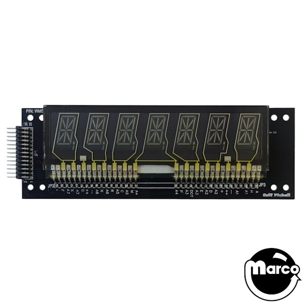 C-10866 - 7 Digit Alphanumeric Display Williams - Marco Specialties ...