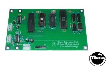 Williams System 11 D-11581 Pinball Sound Board Untested as is for Williams System 11 D-11581 Pinball Sound Board Untested as is for