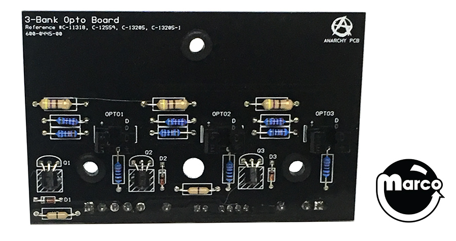 Drop target opto board Williams 3 bank  5768-12069-00