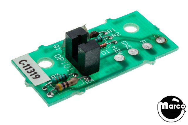 Drop target opto board single