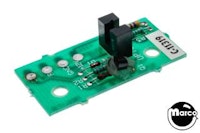 Drop target opto board single