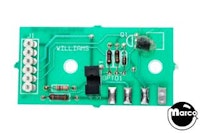 Drop target opto board single