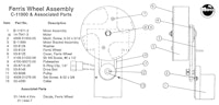 CYCLONE (Williams) Ferris wheel assembly