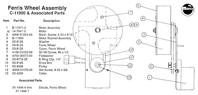 Ferris wheel assembly