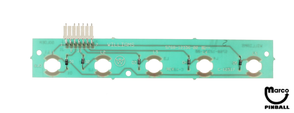 JOKERZ (Williams) 5 light assembly upper ramp