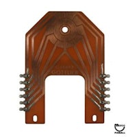Decagon contact PCB (Gottlieb) C-12492