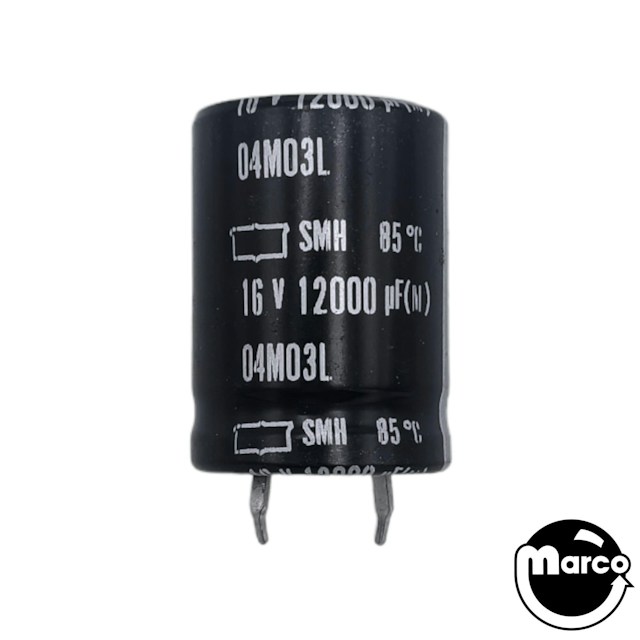 Capacitor 12000 uF 16v radial snap