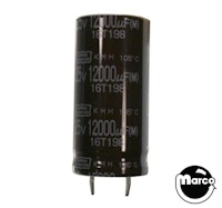 Capacitor 12000 uF 25v radial snap