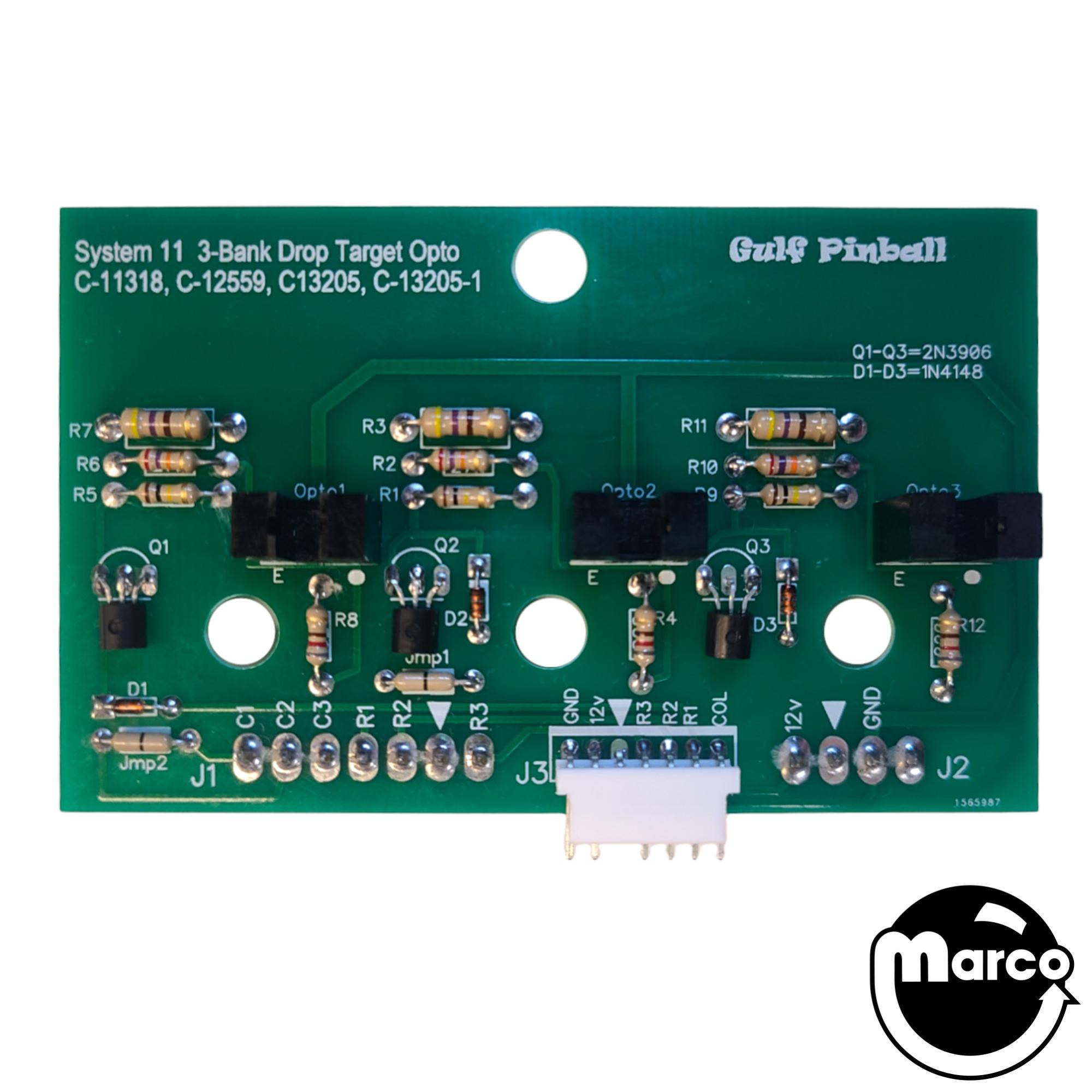 C-13205-1 - Opto board drop target 3 bank - Marco