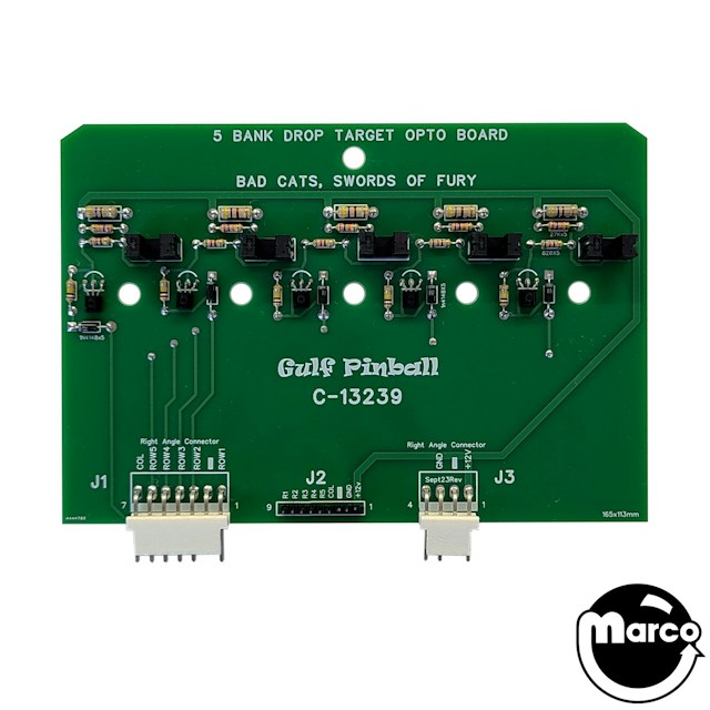 Drop target opto board Williams 5 bank