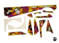TARGET ALPHA (Gottlieb) Plastic set