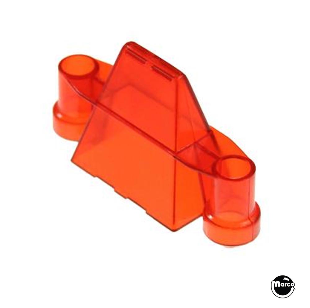 Lane guide - pyramid 1-1/2 inch OC red tran