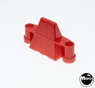 Lane guide - pyramid 1-1/2 inch OC red opaque