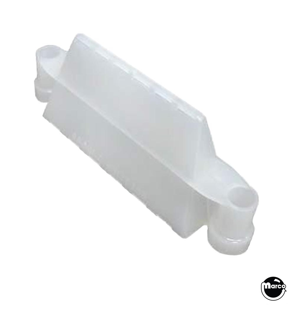 Lane guide - pyramid 2-1/2 inch OC white