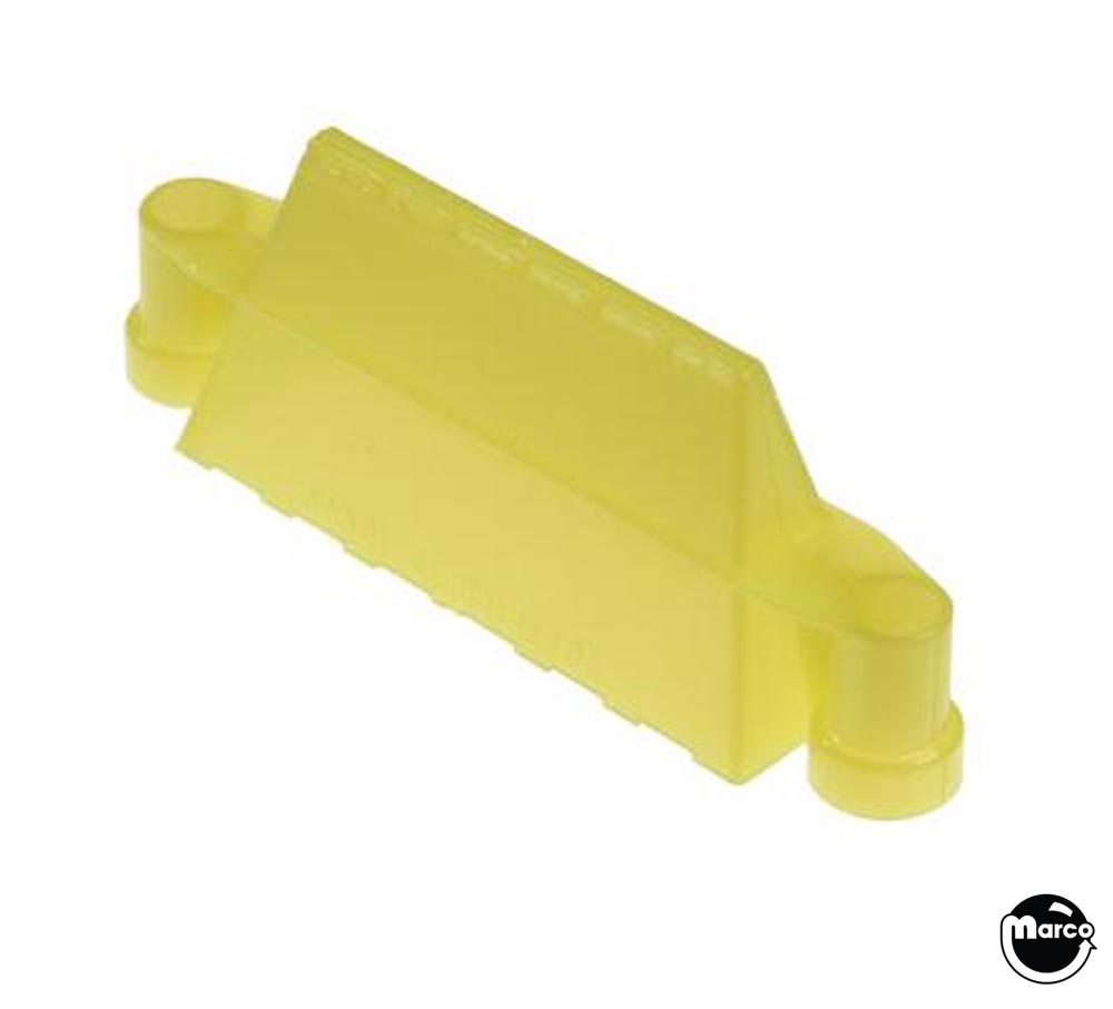 C15648Y - Lane guide - pyramid 2-1/2 inch OC yellow - Marco