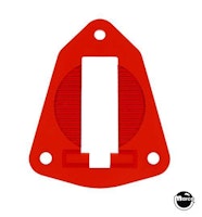 Hole base plate red plastic (Gottlieb)